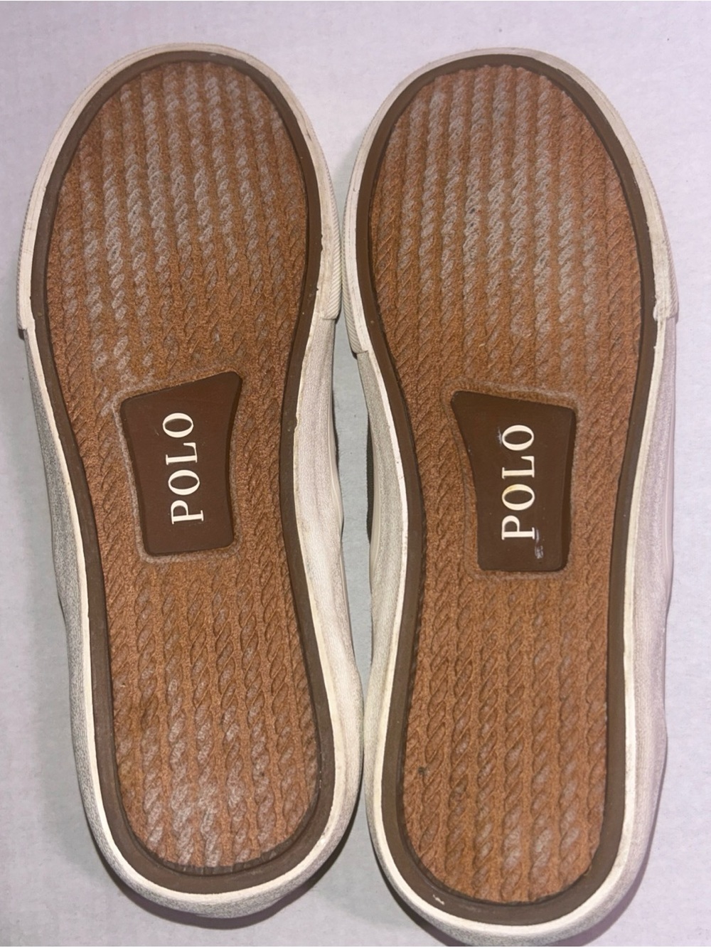 Polo Ralph Lauren Thompson Canvas Slip-On Tiger Loafers Olive Green - Picture 7 of 8